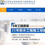 北京遠(yuǎn)大洪雨防水工程有限公司網(wǎng)站建設(shè)