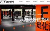 ET進(jìn)化拳館網(wǎng)站建設(shè)